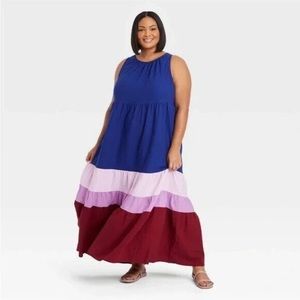 Ava & Viv Tiered Maxi Dress
